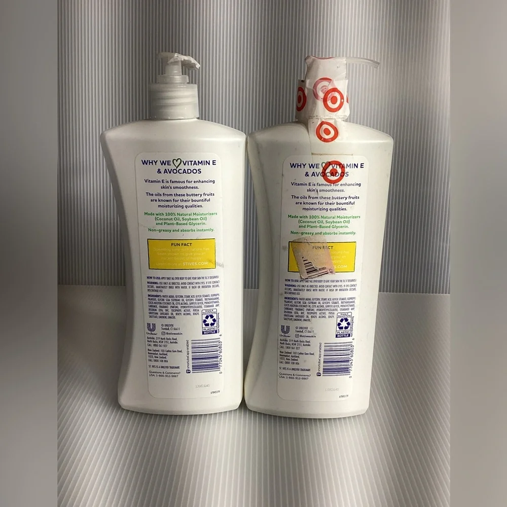Set of 2 St. Ives Hydrating Body Lotion - Vitamin E & Avocado